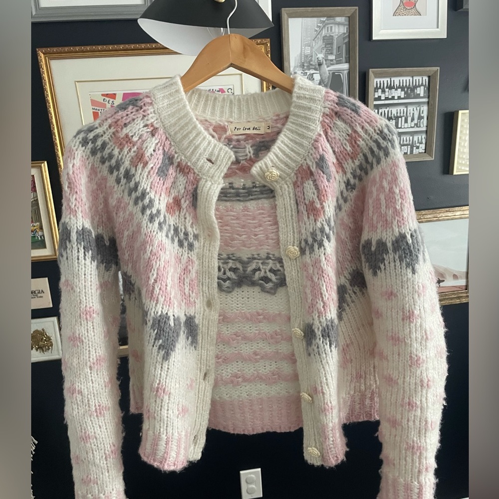 Heart cardigan